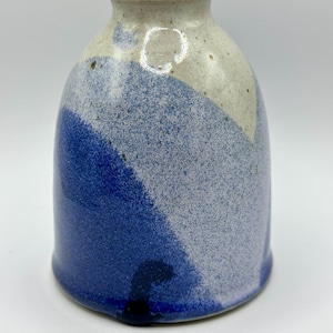Stoneware Signed Small Handmade Vase - 5” Tall