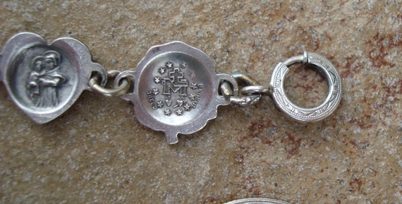VERY RARE Antique Vintage Sterling Silver Decade … - image 5