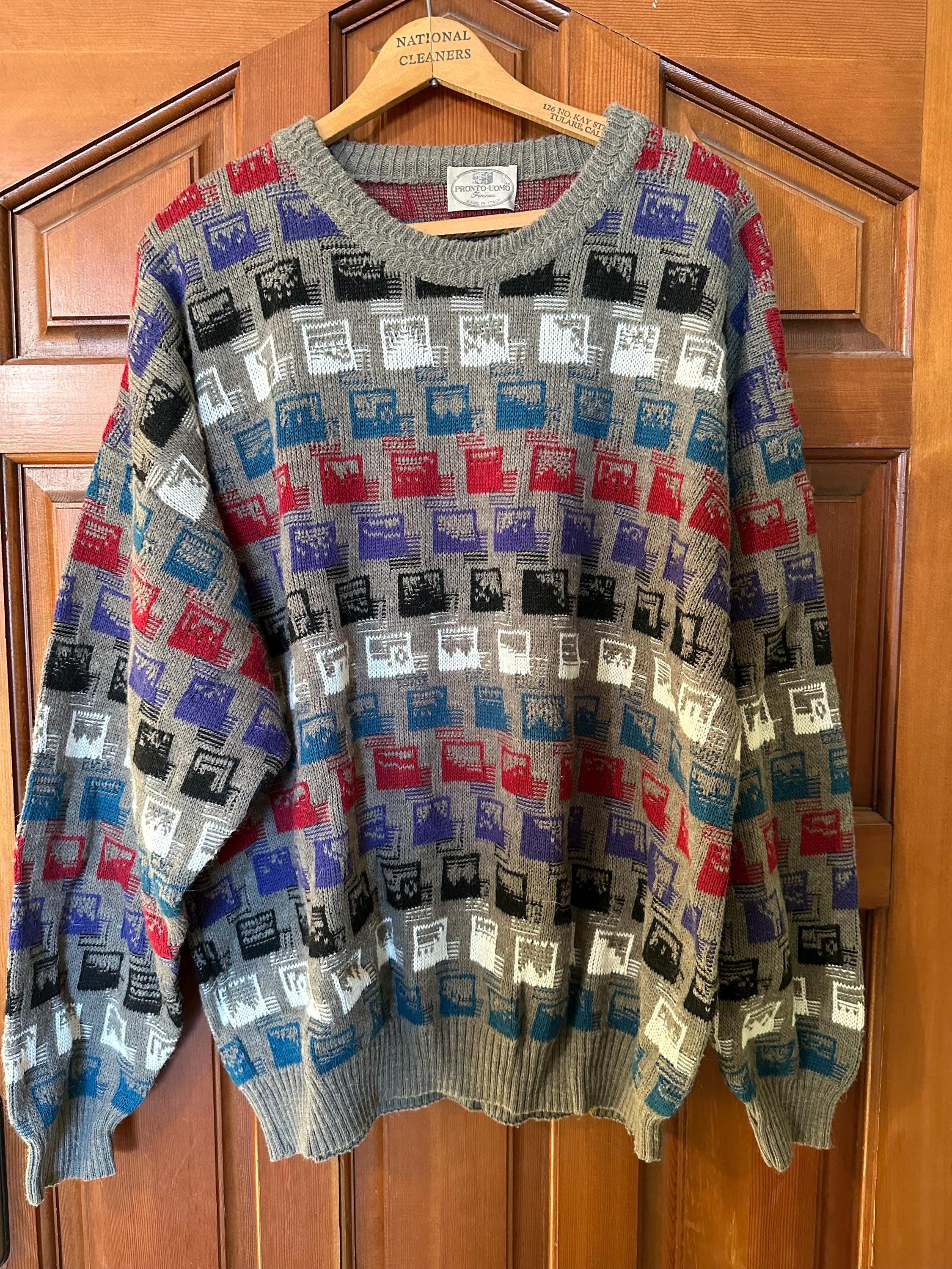Pronto Uomo Sweater Etsy UK