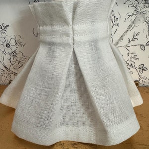 Mini Box Pleated Lampshade Skirt Slipcover