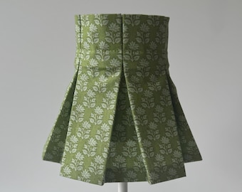 Rechargeable Lamp Covers - Box Pleated Skirt
