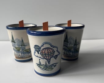 Louisville Stoneware Mint Julep Cup Candles