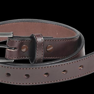 1 1/4&quot; English Bridle Men&#39;s Leather Dress Belt
