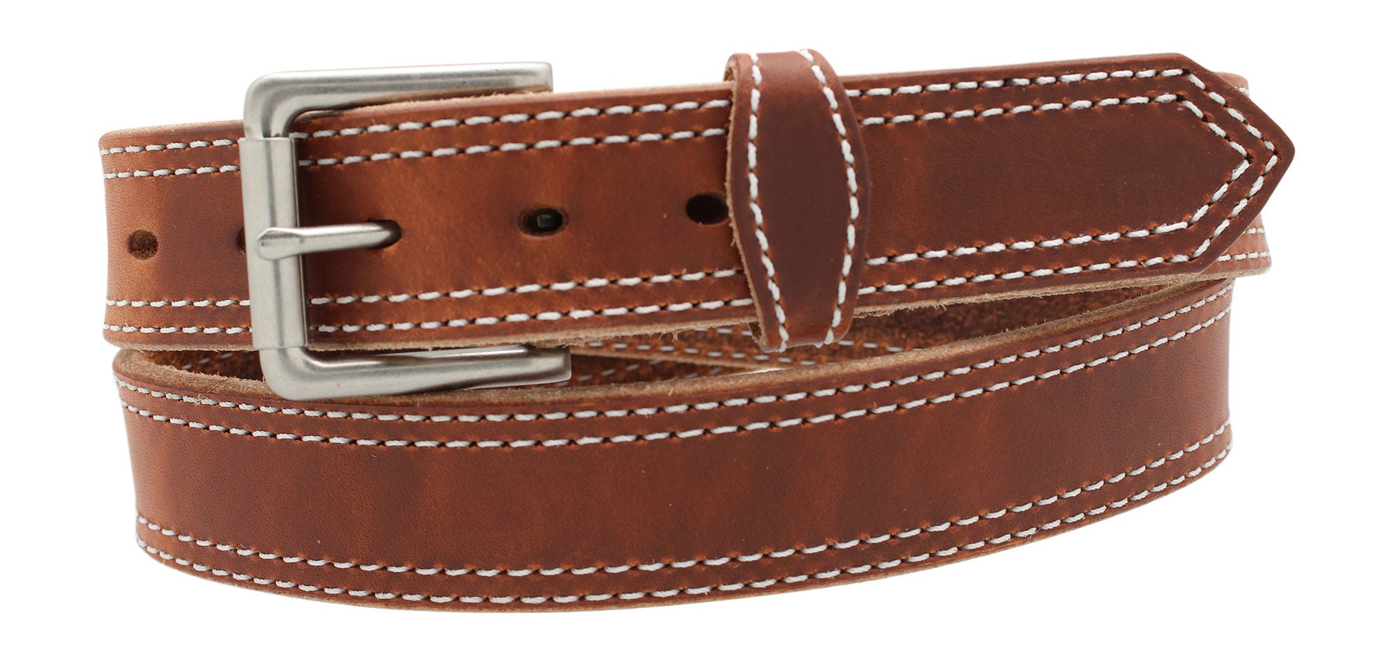 Barbed Wire Leather Belt Handmade Embossed Full Grain Leather Free Shipping  Made in USA -  Sweden