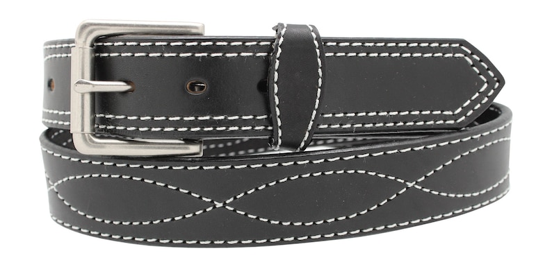 Figure 8 stitch belt