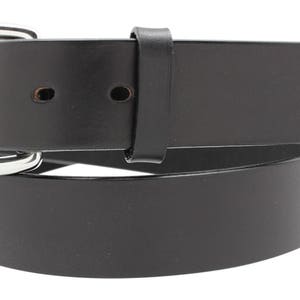 Latigo Leather Belt 1 1/2'' up to 70'' waist image 1
