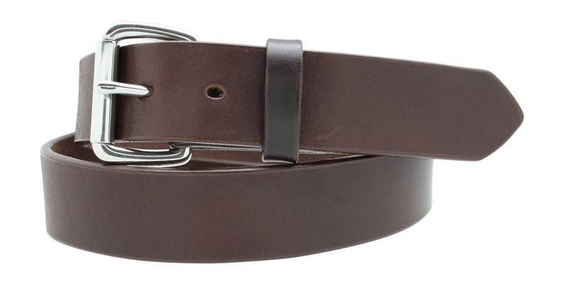 Latigo Leather Belt 1 1/2'' up to 70'' waist image 2