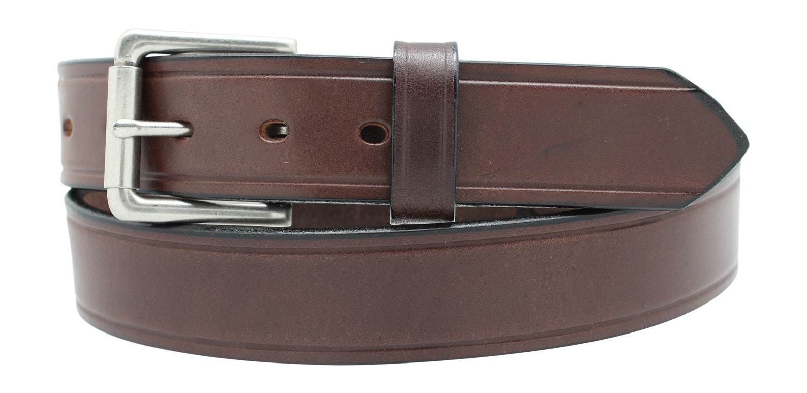 Men's Heavy Duty Leather Work Belt No Crack USA Etsy