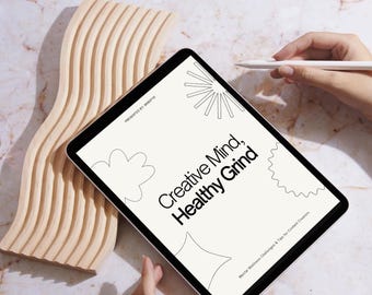 Kreativität & Mental Wellness eBook: Burnout, Stress überwinden (Digitaler Download)