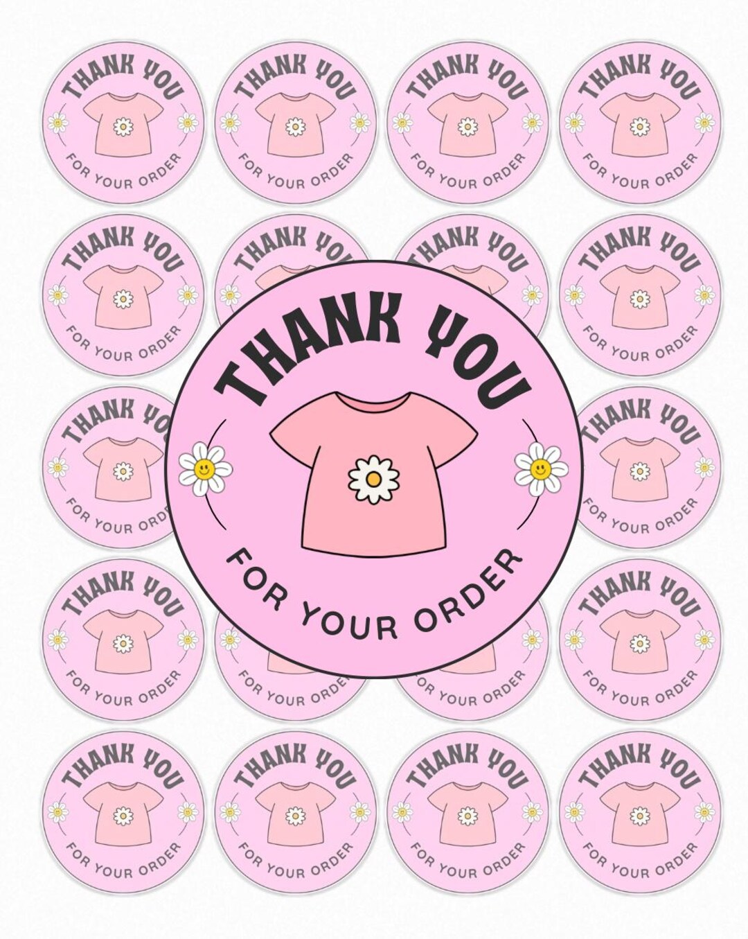 Thank You for Your Order Stickers | Small Business Packaging Labels ...