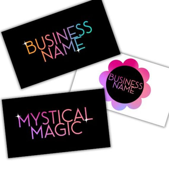 Customizable Gradient Logo Design | Colorful Small Business Logo | Modern Logo Design | Customized Logo