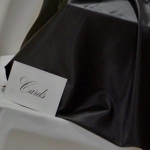 Hochzeit Wunschbrunnen, Box für Hochzeit, Verlobungsfeier, Wunschbrunnen (Satin drapierter Stoff Wunschbrunnen)