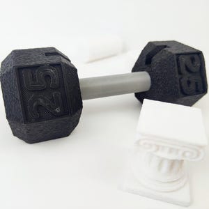 Porte-cartes de visite pour haltères - Accessoire de bureau de sport unique pour les entraîneurs, les chiropraticiens et les amateurs de fitness | Cadeau de remise en forme parfait !