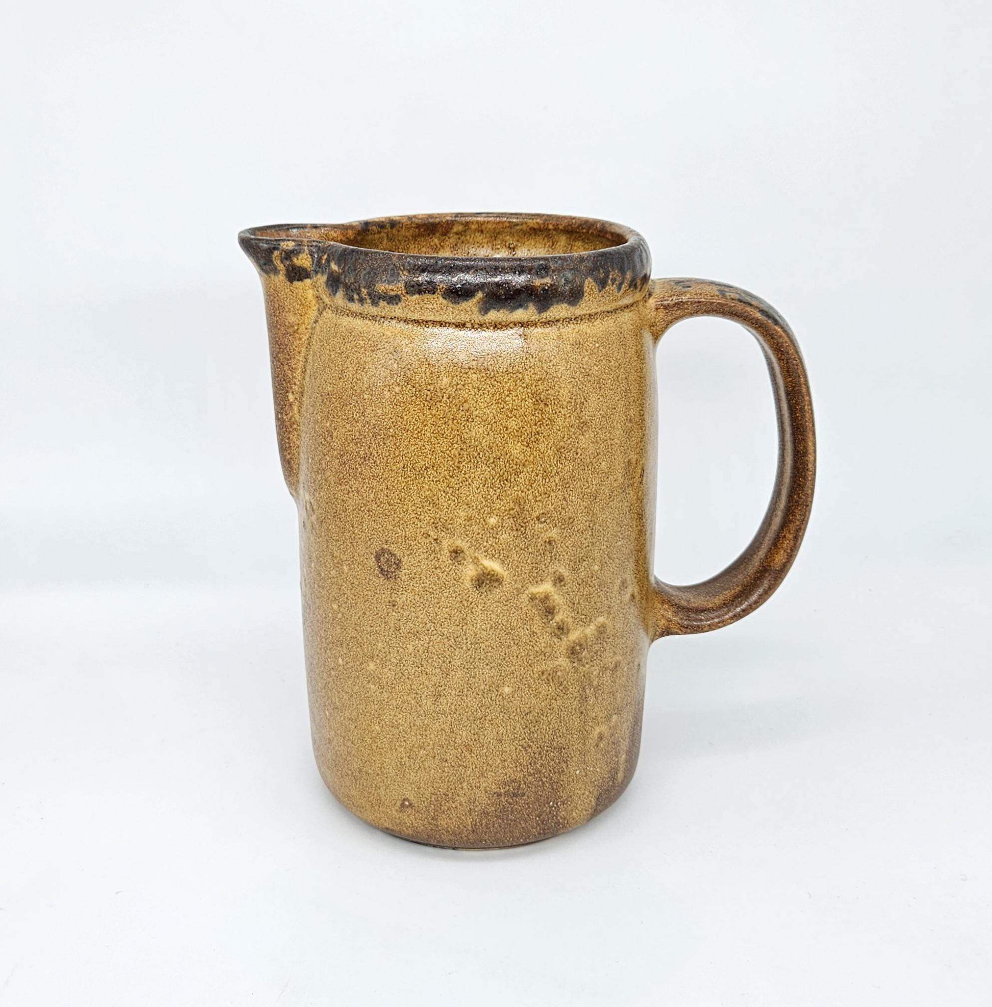 くぅ　　　　　　　　　　　　　　　　　　　　　【Vintage】McCoy Vintage Mccoy #342 Large Stoneware Pottery Bean Crock With