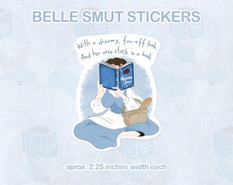 Belle Smut Stickers | aprox. 3 inches | NSFW