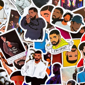 100 pegatinas aleatorias de leyendas del rap, pegatinas estéticas de hip-hop para amantes del rap, fanáticos, pegatinas impermeables para diario, álbum de recortes, manualidades de bricolaje