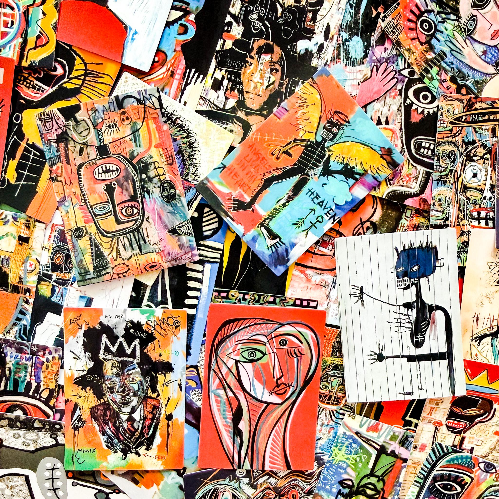 50PCS Modern Pop Art Sticker Pack, Colorful Abstract Portrait Stickers ...