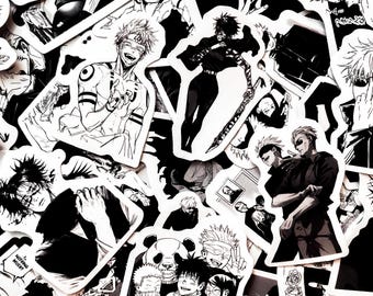 100PCS Gojo Satoru Stickers, Comic Art Aesthetic Stickers, Pop Culture Stickers, Anime Fans Stickers for Calendar, Gift Box, Laptop, Kindle
