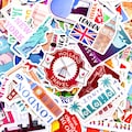 100PCS Retro Travel Stickers, Vintage Destination Landmark Stickers, Classic World City Stickers, Country Aesthetic Stickers for Phone Cases