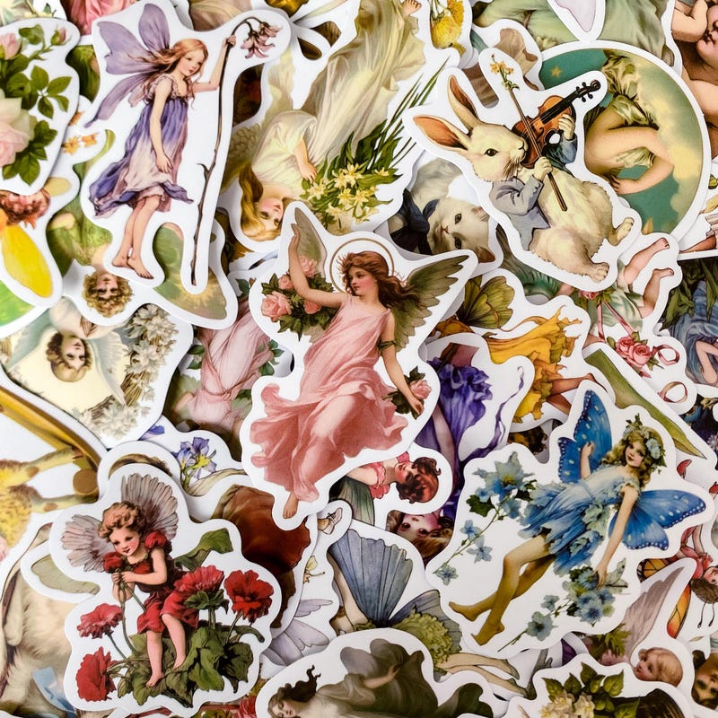 Fairy Stickers - Etsy