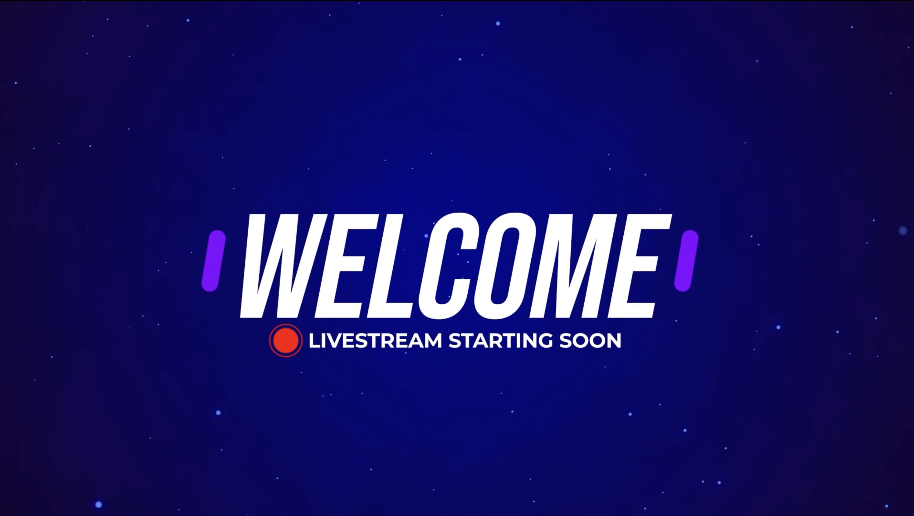 Livestream Starting Soon Animated Video (loopable) Church Motion ...