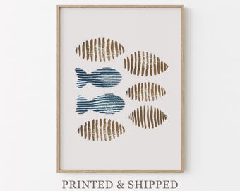 5 Loaves of Bread 2 Fish Sketch Print | Jesus Feeds the 5000 | Feeding the 5000 | Jesus Art | Bible Wall Art | Christian Faith | MJF4