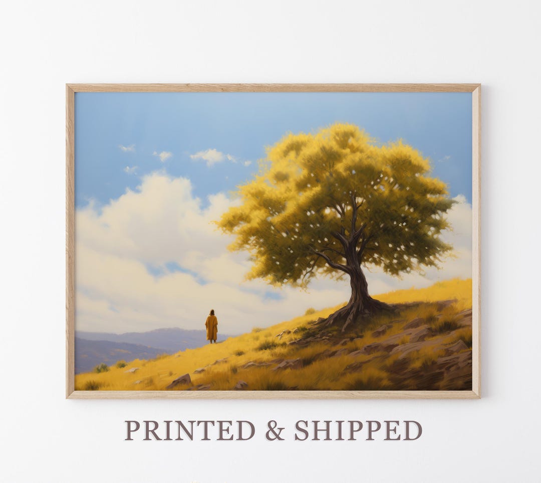 Parable of the Mustard Seed Oil Painting Print | Faith as Small as a ...