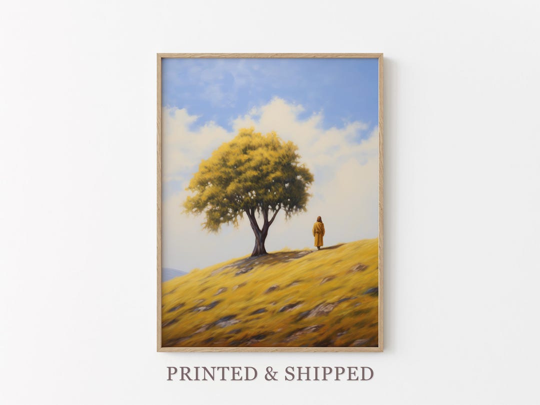 Parable of the Mustard Seed Oil Painting Print | Faith as Small as a ...
