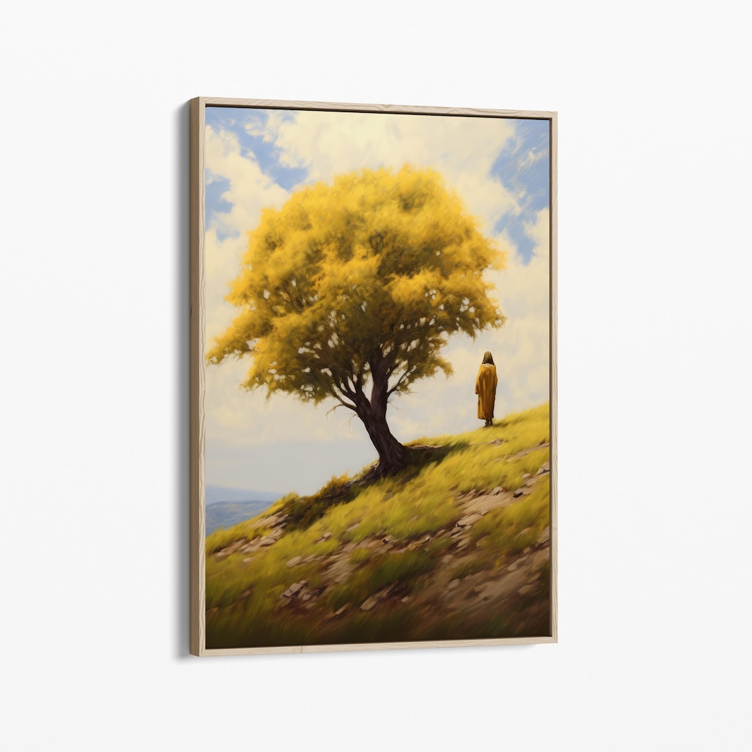 Parable of the Mustard Seed Oil Painting Canvas Print | Faith Small as ...