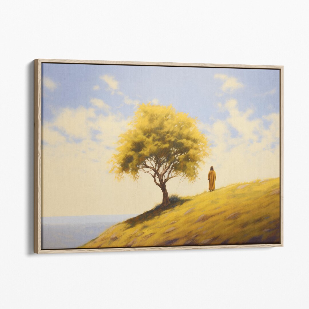 Parable of the Mustard Seed Oil Painting Canvas Print | Faith as Small ...