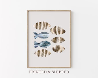5 Loaves of Bread 2 Fish Sketch Print | Jesus Feeds the 5000 | Feeding the 5000 | Jesus Art | Bible Wall Art | Christian Faith | MJF4