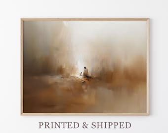 Jesus Leaves The 99 Watercolor Painting | Parable of The Lost Sheep Print | Good Shepherd | Religious Gift | Home Decor | JLT2
