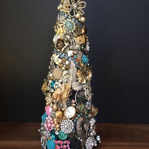 Vintage jeweled tree image 3