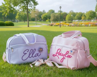Personalisierte Duffle Bag für Tänzer: Wasserdichte Tasche, einzigartiges Sportgeschenk für Mädchen
