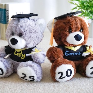 Osito de peluche de graduación 2025, regalos de graduación, regalos para graduados, regalos de graduación preescolar, osito de graduación, regalos para preescolar