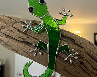 ヤモリ コナ ガラスの置物 - Etsy 日本