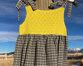 Pinafore Dress size 4 by Barneche/ Stephanie Barnes