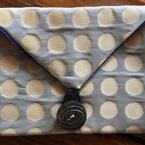 Handmade Mala Pouch ~Rosary Envelope by Barneche ~Stephanie Barnes Studio