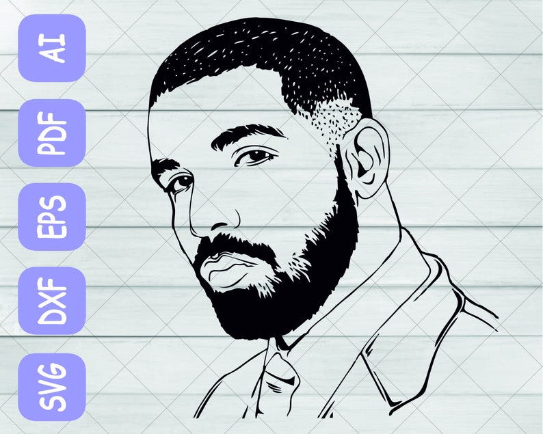 Drake Vector Image Drake Svg Bundle ,drake Png, Drake Silhouette, Drake Clipart, Drake ...