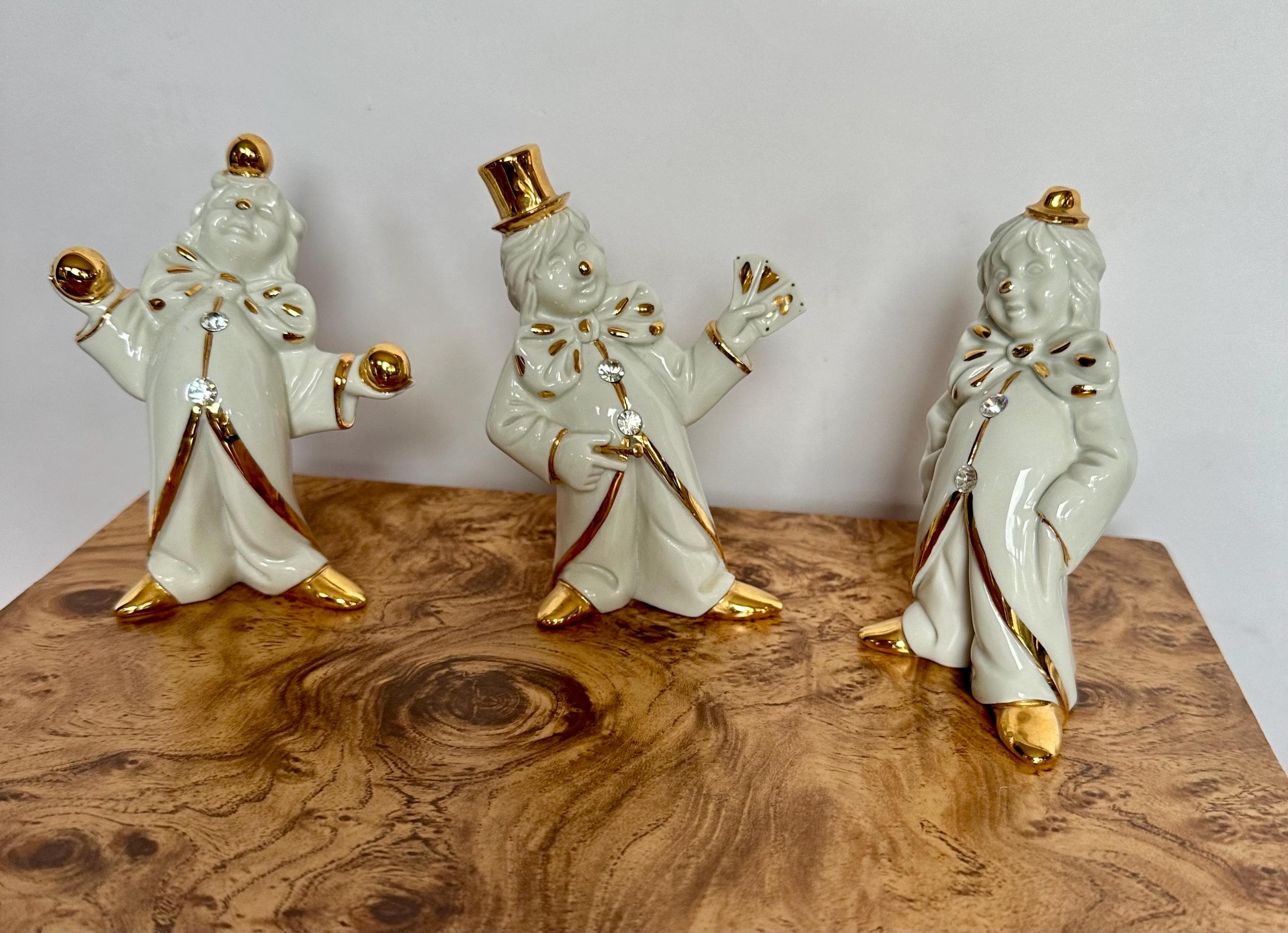 Swarovski Crystal Figurines Set of 3 - Etsy