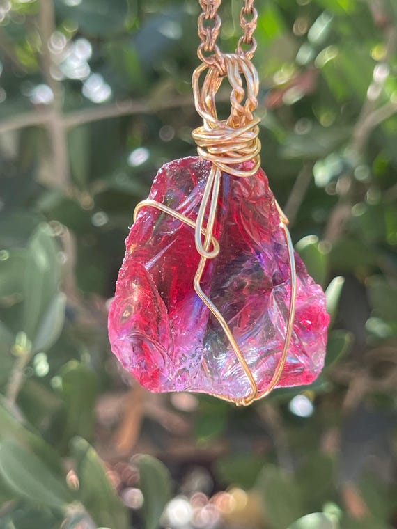 Andara crystal pendant
