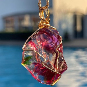 Andara crystal pendant