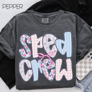 Comfort Colors SPED Teacher Shirt, SPED Teacher Gift, Special Education Teacher Tshirt, New Teacher Gift, Sped Team Shirt, Special Ed Tee