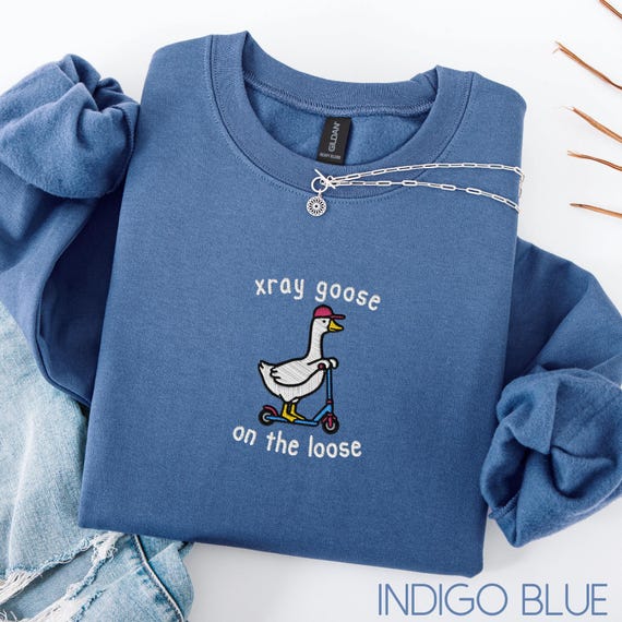 Embroidered Xray Tech Sweatshirt, Xray Technologist Gift, Silly Goose Radiology Crewneck