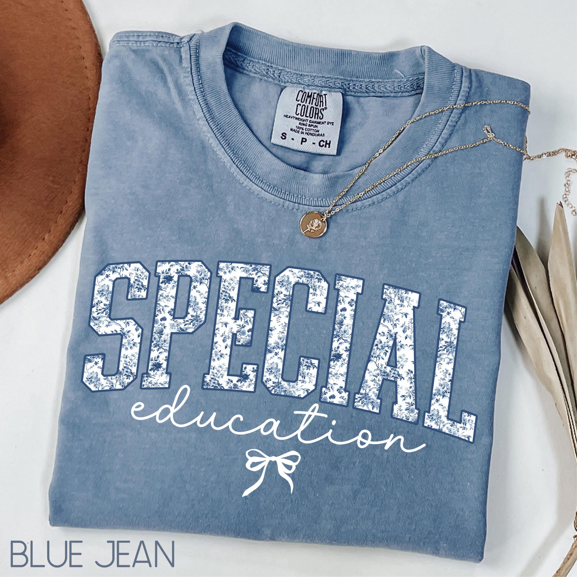 Comfort Colors Special Education Teacher Shirt, Sped Team Gift, Sped Teacher Shirt, SPED Teacher Gift, Sped Shirt Gift, Autism Teacher Tee