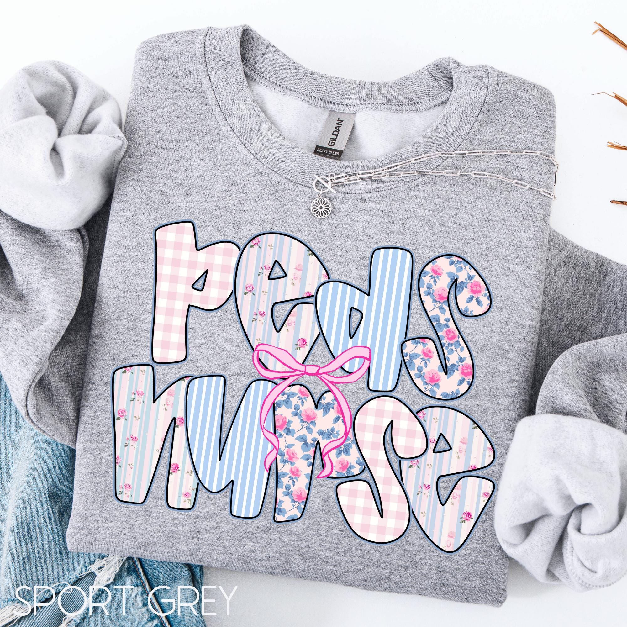 Pediatric Nurse Sweatshirt - Women's Long Sleeve Graphic Pullover, Gift For Nurses & Nursing Students - View #11