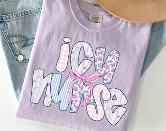 Comfort Colors ICU Nurse Shirt, Icu Grad Gift