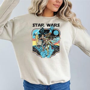 Star Wars Sweatshirt, Retro Style A New Hope Tee, Disney Trip Sweatshirt, Magic Kingdom Family Sweatshirt, Funny Star Wars Sweatshirt
