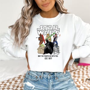Star Wars Sweatshirt, Retro Style A New Hope Tee, Disney Trip Sweatshirt, Magic Kingdom Family Sweatshirt, Funny Star Wars Sweatshirt,