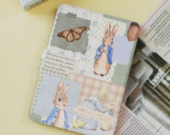 Peter Rabbit Kindle Case Customized Name for Paperwhite 1/2/3/4, Personalized Kobo Cover Clara, Kindle Paperwhite Case, Paperwhite 6"/7"